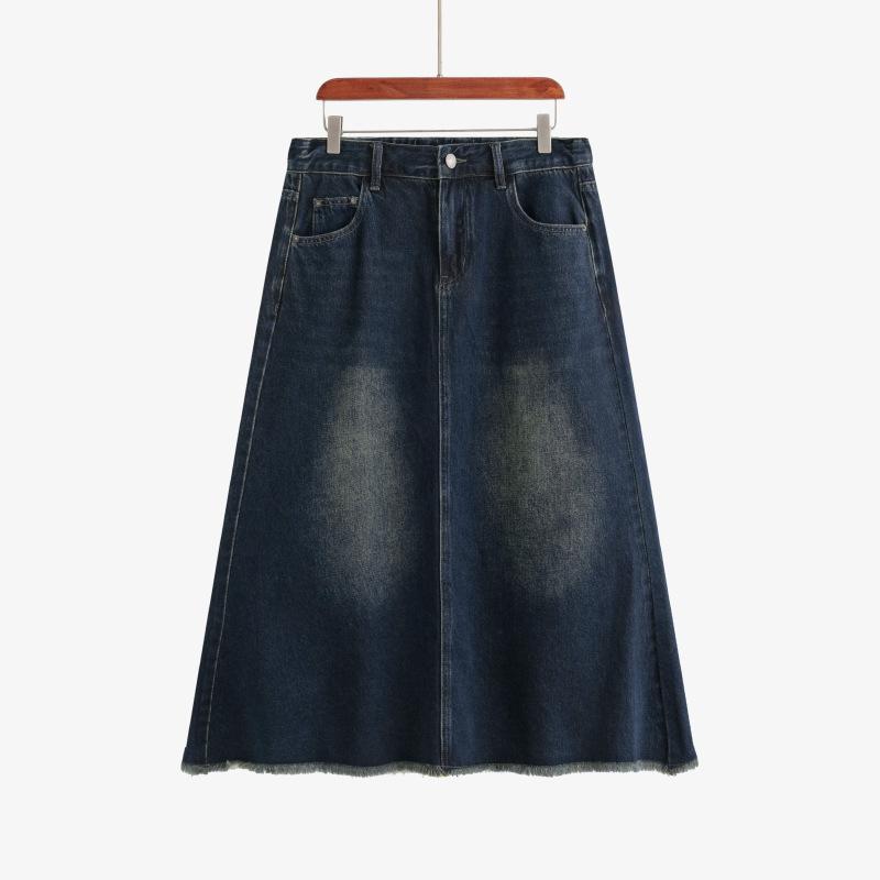 Women s Retro Mid-length Skirt A Slimming and Loose Skirt 4XL синий
Women s Retro Mid-length Skirt A Slimming and Loose Skirt 4XL синий