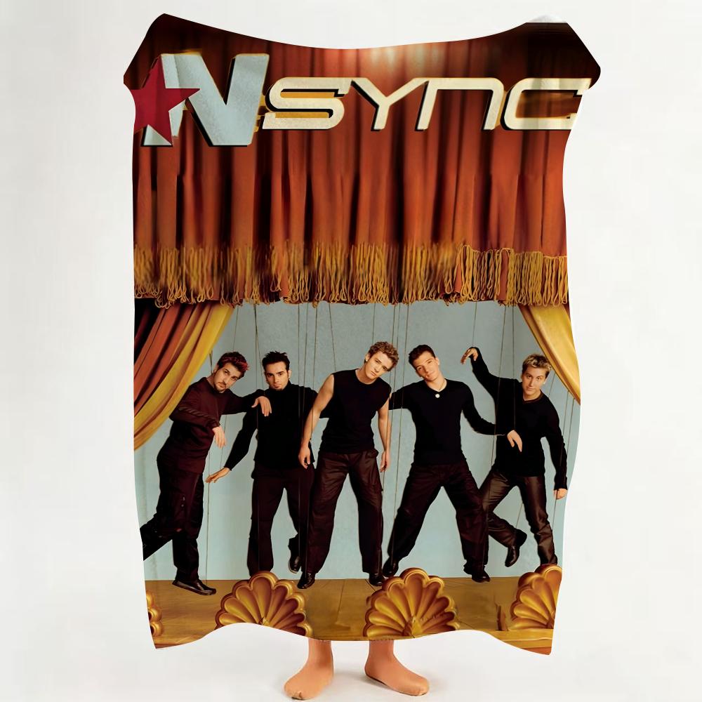 Band N NSYNC Throw Flannel Throw Blanket Suitable for Sofa Living Room Bedroom 75cmx90cm
Band N NSYNC Throw Flannel Throw Blanket Suitable for Sofa Living Room Bedroom 75cmx90cm