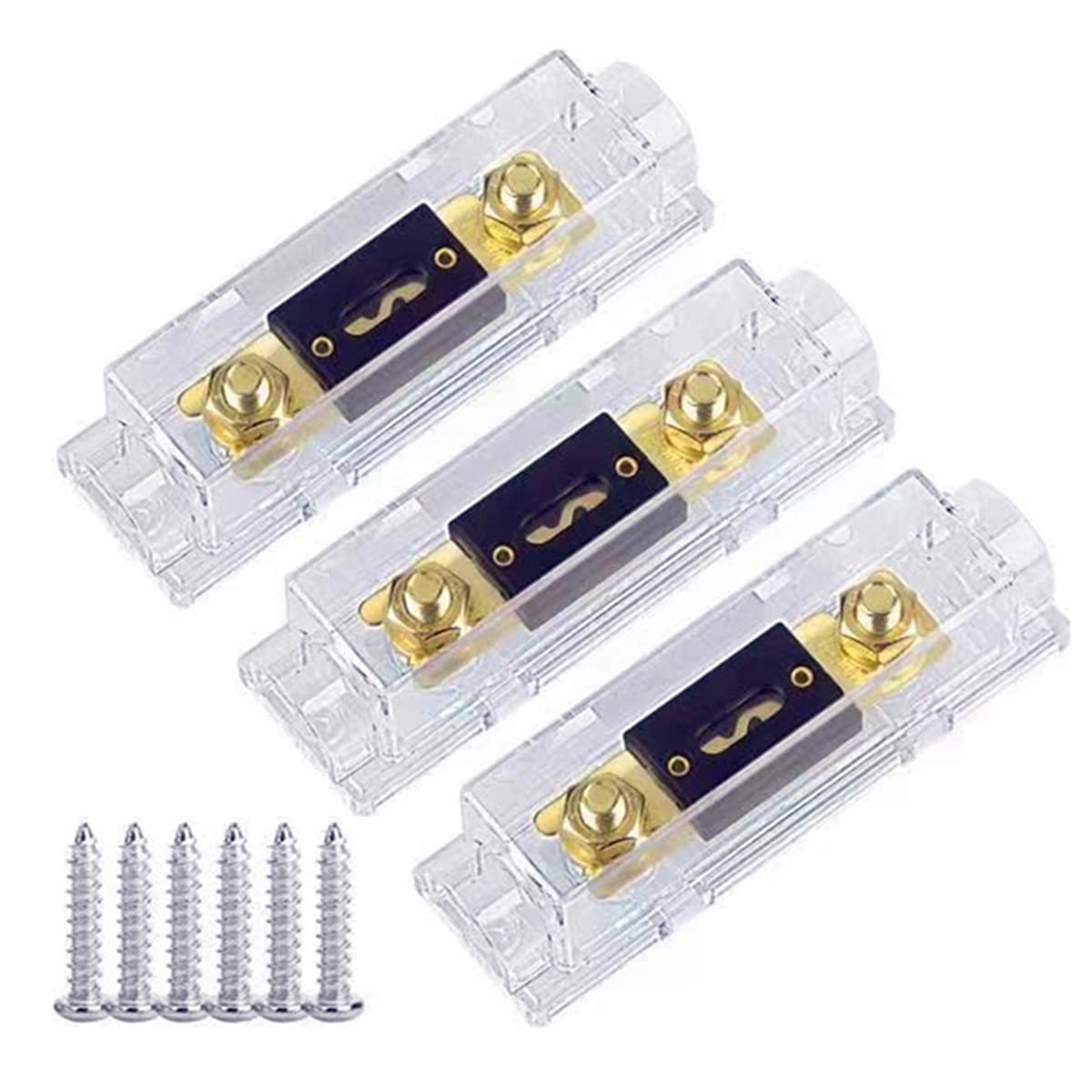Copuhgima 3pcs ANL Fuse Holder Bolt-On Fuse Car Fuse Holder Fusible Link with Fuse 80A Fuse AMP 80A
Copuhgima 3pcs ANL Fuse Holder Bolt-On Fuse Car Fuse Holder Fusible Link with Fuse 80A Fuse AMP 80A