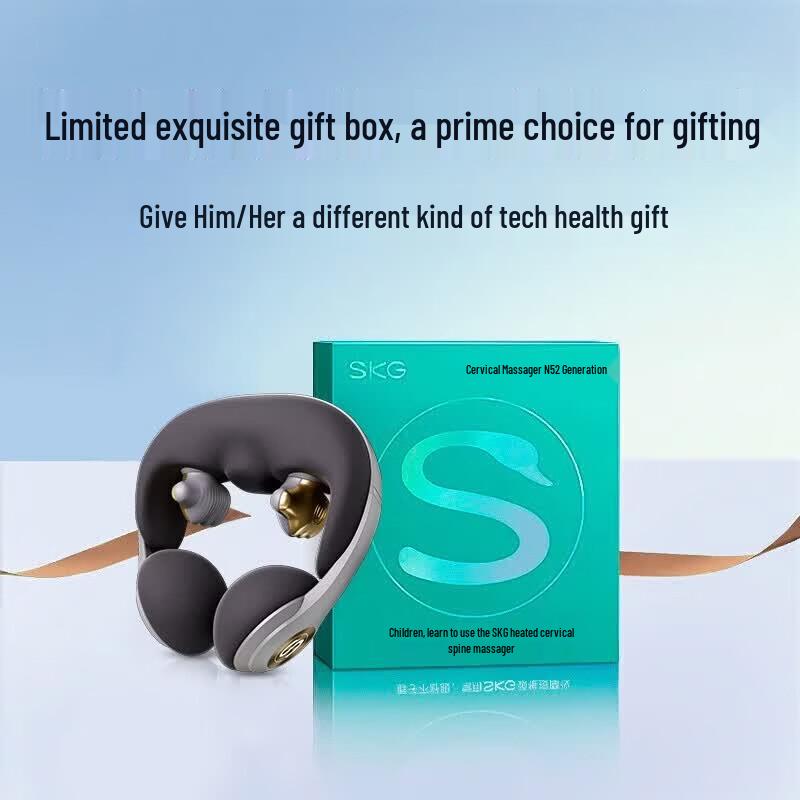 SKG N52 Smart Neck and Shoulder Massager CN plug (adapter included)
SKG N52 Smart Neck and Shoulder Massager CN plug (adapter included)