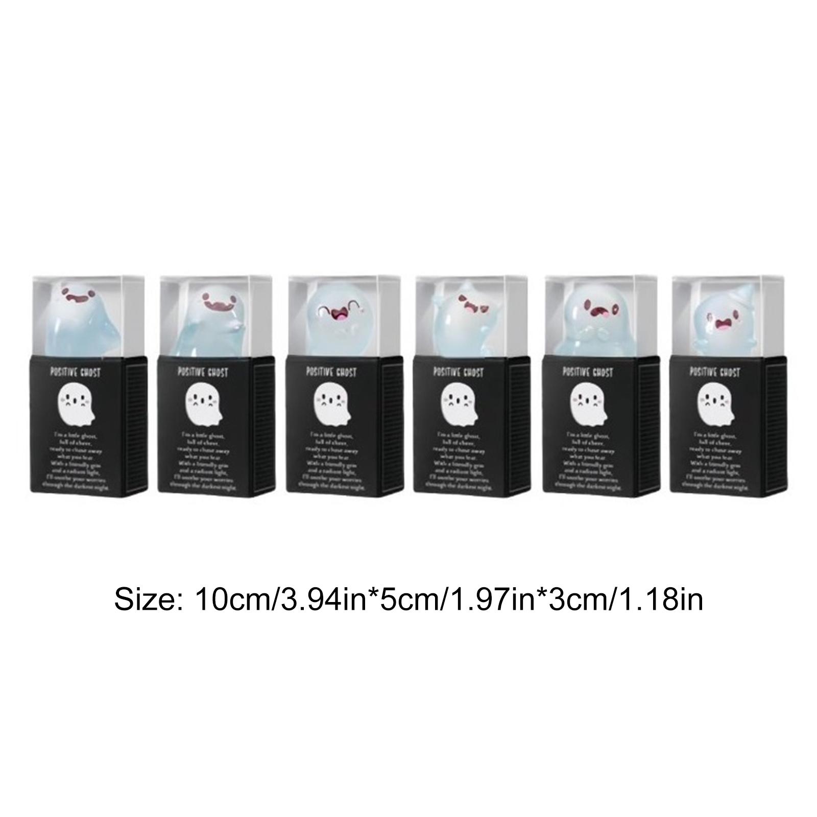 Halloween Luminous Mini Resin Cute Ghost Figurines Cute Halloween Party Favors Cartoon Resin Desktop Ornament Glow in Dark
Halloween Luminous Mini Resin Cute Ghost Figurines Cute Halloween Party Favors Cartoon Resin Desktop Ornament Glow in Dark