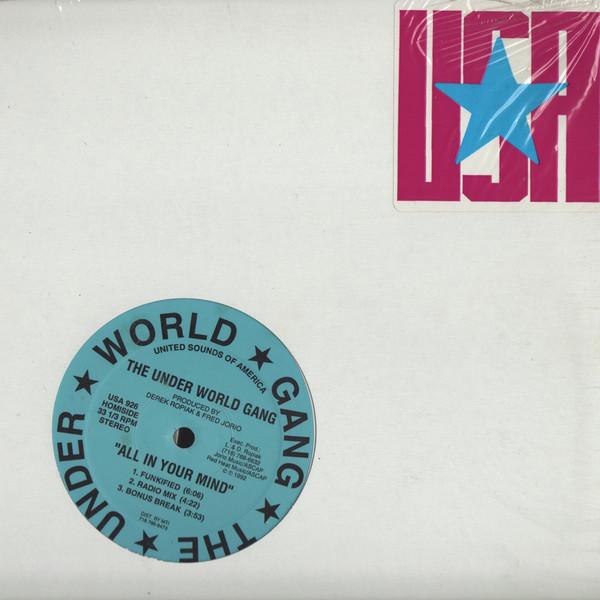 12inch Record UNDER WORLD GANG - All In Your Mind USA926 United Sounds o 1992 US Dance & Electronica Used
12inch Record UNDER WORLD GANG - All In Your Mind USA926 United Sounds o 1992 US Dance & Electronica Used