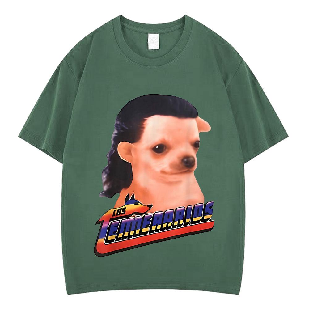 Los Temerarios Dog Funny Meme Tshirts Unisex Women Fashion Hip Hop Short Sleeves T Shirt Cotton Casual Hiphop Tshirt Streetwear 4XL
Los Temerarios Dog Funny Meme Tshirts Unisex Women Fashion Hip Hop Short Sleeves T Shirt Cotton Casual Hiphop Tshirt Streetwear 4XL