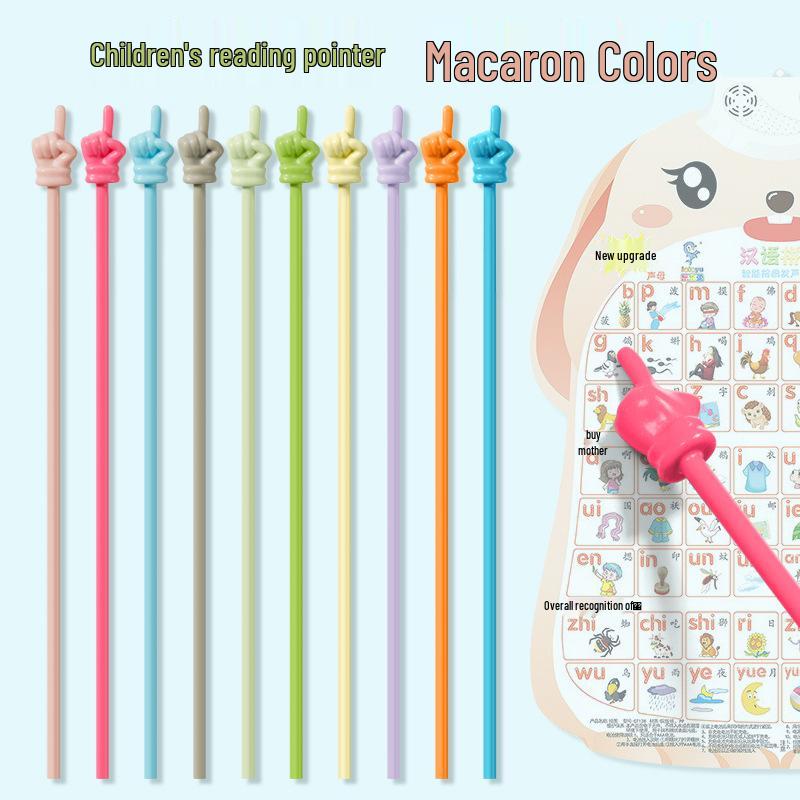 Children s Macaron Color Reading Pointer Stick for Early Education and Primary School Picture Book Reading
Children s Macaron Color Reading Pointer Stick for Early Education and Primary School Picture Book Reading