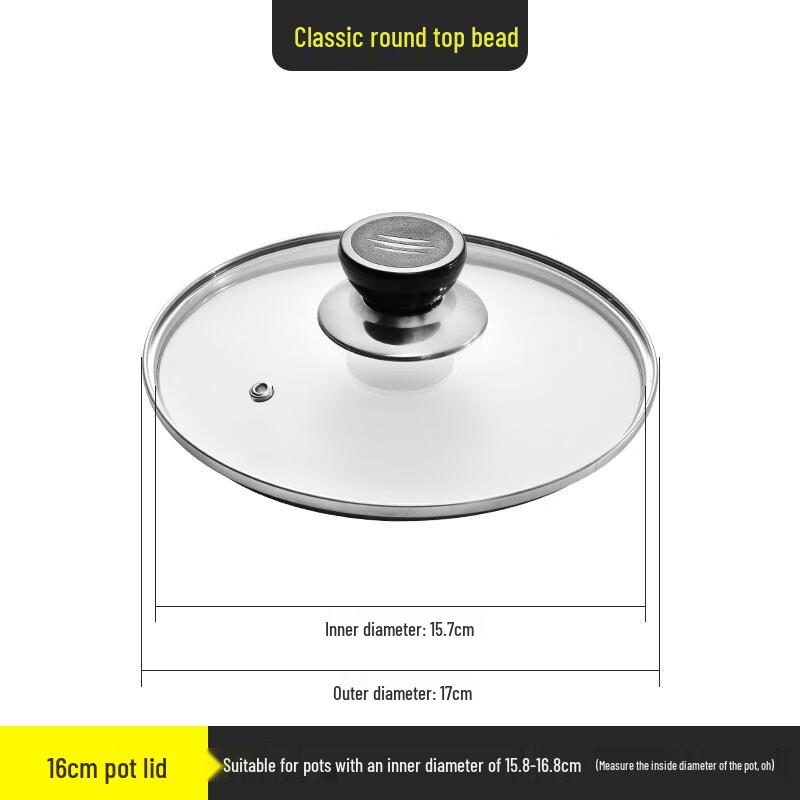 Zhaoran Universal Tempered Glass Pot Lid
Zhaoran Universal Tempered Glass Pot Lid