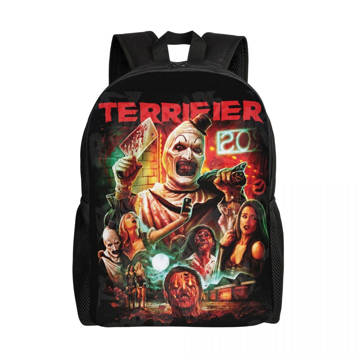 Хелловін Клоун Фільм Жахів Terrifier Рюкзак для Чоловіків Жінок Водонепроникний Шкільний Коледжний Сумка З Принтом Сумка для Книг 16 inches
Хелловін Клоун Фільм Жахів Terrifier Рюкзак для Чоловіків Жінок Водонепроникний Шкільний Коледжний Сумка З Принтом Сумка для Книг 16 inches