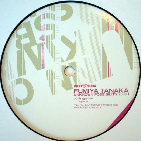 12-дюймовая пластинка FUMIYA TANAKA - Unknown Possibility Vol. 3 - 1 TRMJPN024 Torema Records 2005 Япония Танцевальная и Электронная Музыка Использовано
12-дюймовая пластинка FUMIYA TANAKA - Unknown Possibility Vol. 3 - 1 TRMJPN024 Torema Records 2005 Япония Танцевальная и Электронная Музыка Использовано