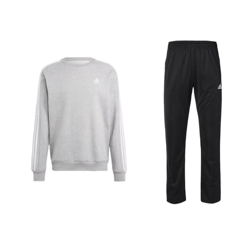 Adidas Striped Fleece Crew Neck Long Sleeve Sweatshirt Vintage Solid Color Elastic Long Pants Casual Sports Suit Men sweatshirt, pants IJ6470+TR30P-BW XXL
Adidas Striped Fleece Crew Neck Long Sleeve Sweatshirt Vintage Solid Color Elastic Long Pants Casual Sports Suit Men sweatshirt, pants IJ6470+TR30P-BW XXL