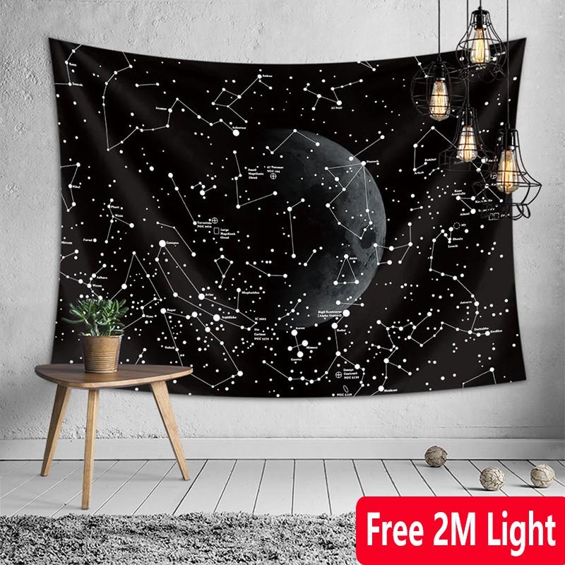 VIKAMA Starry Sky Bohemian Mandala Wall Tapestry Living Room Bedroom Decor Easy Hanging Home Wall Art 74x94cm(29x37in)
VIKAMA Starry Sky Bohemian Mandala Wall Tapestry Living Room Bedroom Decor Easy Hanging Home Wall Art 74x94cm(29x37in)