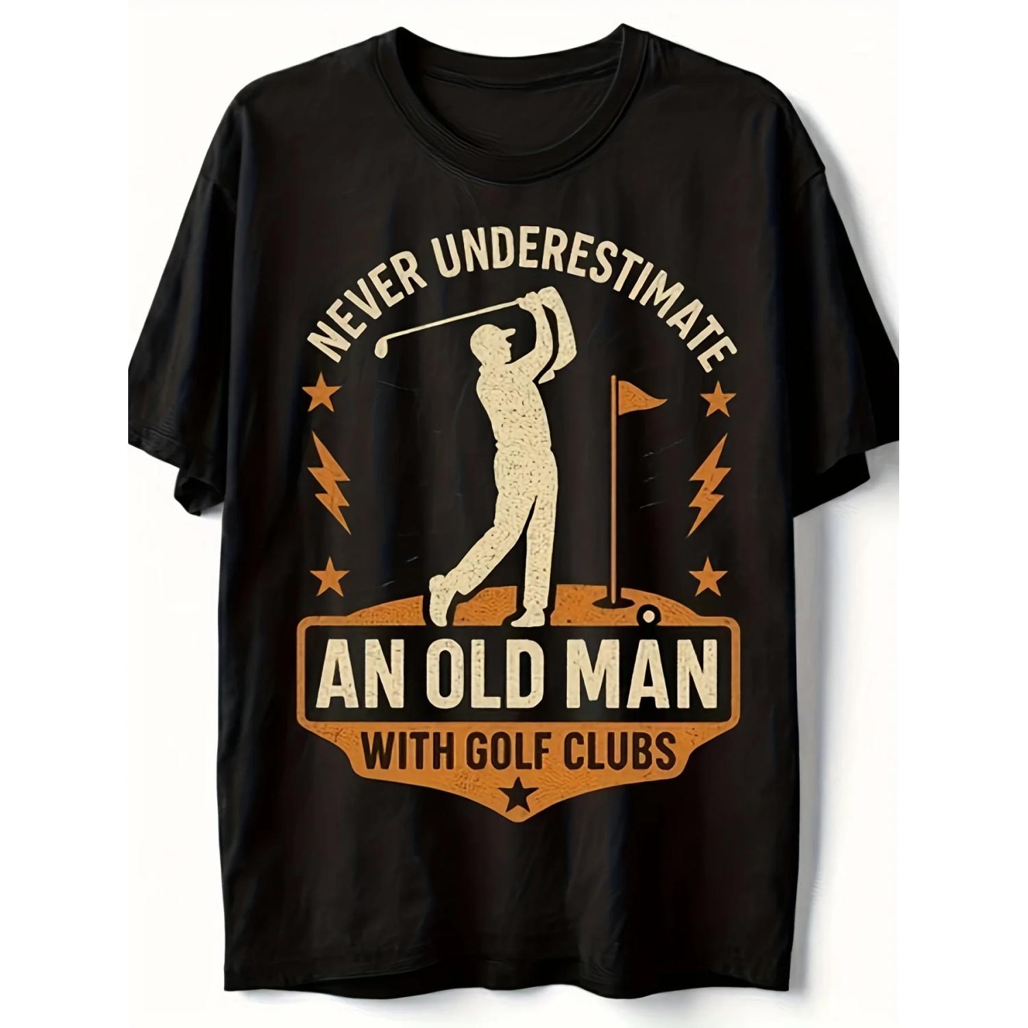 Never Underestimate Old Man Golf Clubs T-Shirt 100% Cotton O-Neck Short Sleeve Summer Casual Mens T-shirt Streetwear S чёрный
Never Underestimate Old Man Golf Clubs T-Shirt 100% Cotton O-Neck Short Sleeve Summer Casual Mens T-shirt Streetwear S чёрный