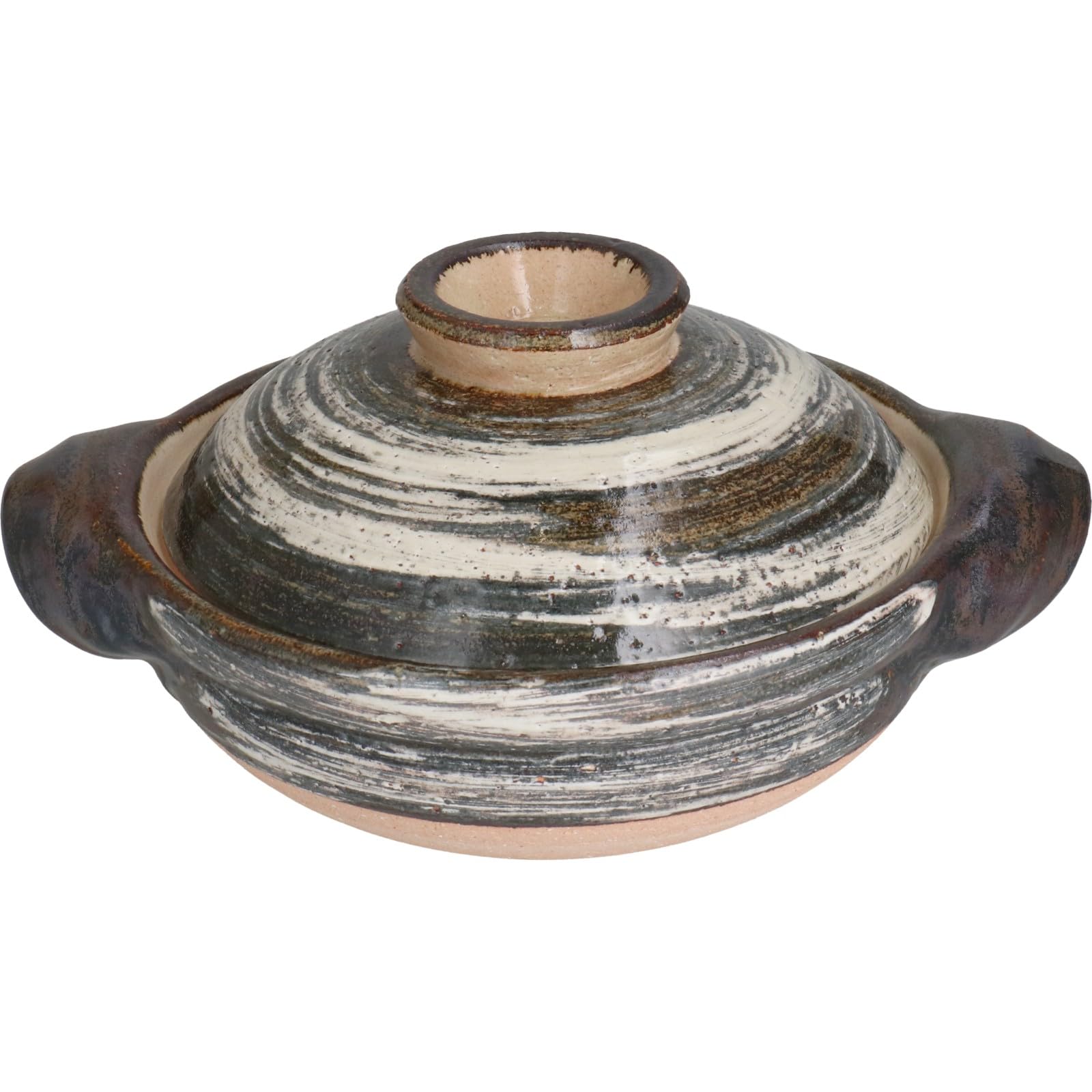 Nagatani Seito Iga Earthenware Pot, Small, 1-2 Person Capacity, Approx. 21cm, Approx. 800ml, Direct Heat, Brushed, ANH-11, Gray
Nagatani Seito Iga Earthenware Pot, Small, 1-2 Person Capacity, Approx. 21cm, Approx. 800ml, Direct Heat, Brushed, ANH-11, Gray