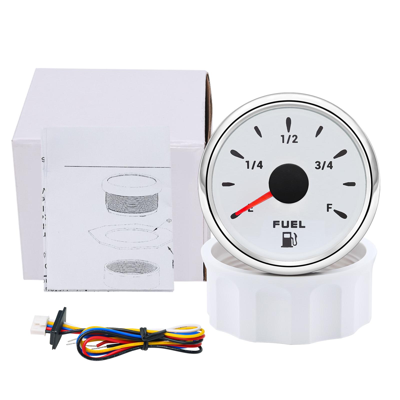 52mm Waterproof Car Boat Fuel Level Gauge Water Level Gauge fit for 0~190ohm 240-33ohm Fuel Level Sensor With 7 Colors Backlight WS 240-33ohm Fuel
52mm Waterproof Car Boat Fuel Level Gauge Water Level Gauge fit for 0~190ohm 240-33ohm Fuel Level Sensor With 7 Colors Backlight WS 240-33ohm Fuel