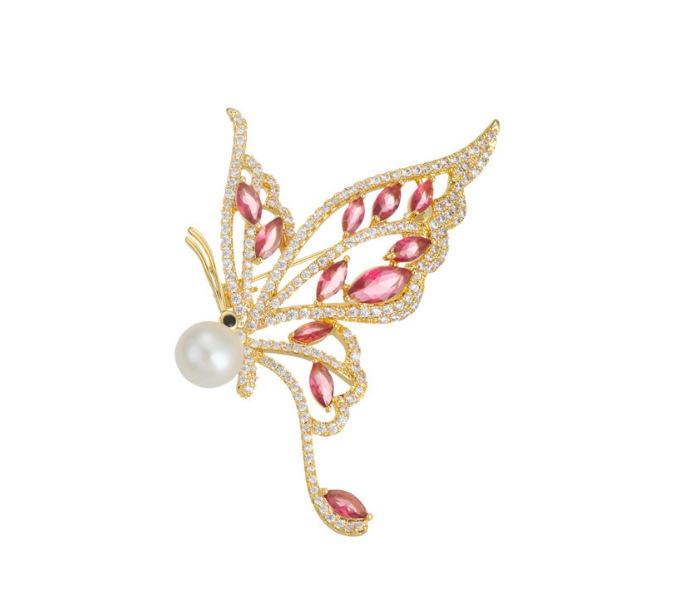 Butterfly Alloy Brooch High Personality Fashion Wedding Party Women s Suit Dress Animal Pin Decoration рожевий
Butterfly Alloy Brooch High Personality Fashion Wedding Party Women s Suit Dress Animal Pin Decoration рожевий