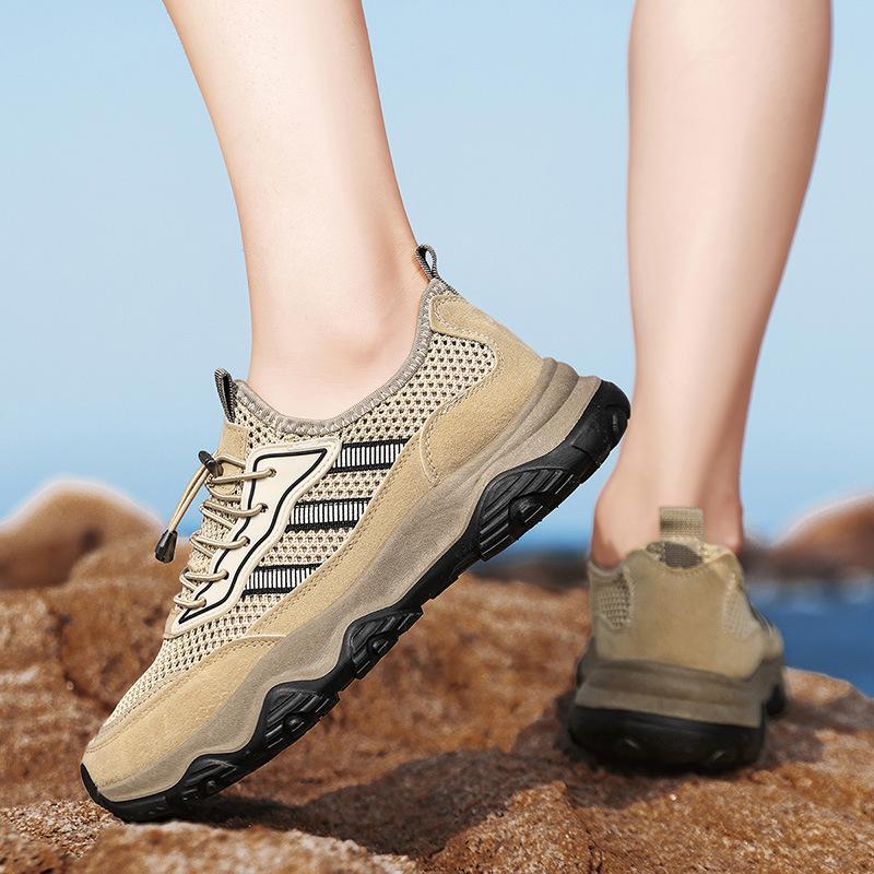 Summer new breathable one-pedal mesh hollow thin elastic band outdoor sports and leisure mountaineering non-slip shoes 44 хаки
Summer new breathable one-pedal mesh hollow thin elastic band outdoor sports and leisure mountaineering non-slip shoes 44 хаки