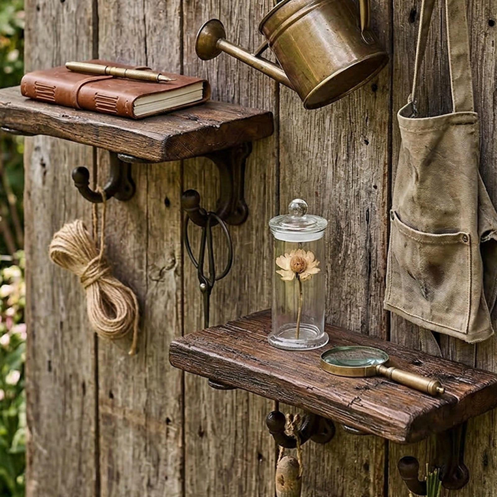 Decorative Shelf Bracket Metal Premium Hardware Sturdy Practical Professional Antique with Hook
Decorative Shelf Bracket Metal Premium Hardware Sturdy Practical Professional Antique with Hook