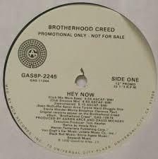 12inch Record BROTHERHOOD CREED Hey Now GAS8P2245 Gasoline Alley 1992 US SoulFunk Used
12inch Record BROTHERHOOD CREED Hey Now GAS8P2245 Gasoline Alley 1992 US SoulFunk Used