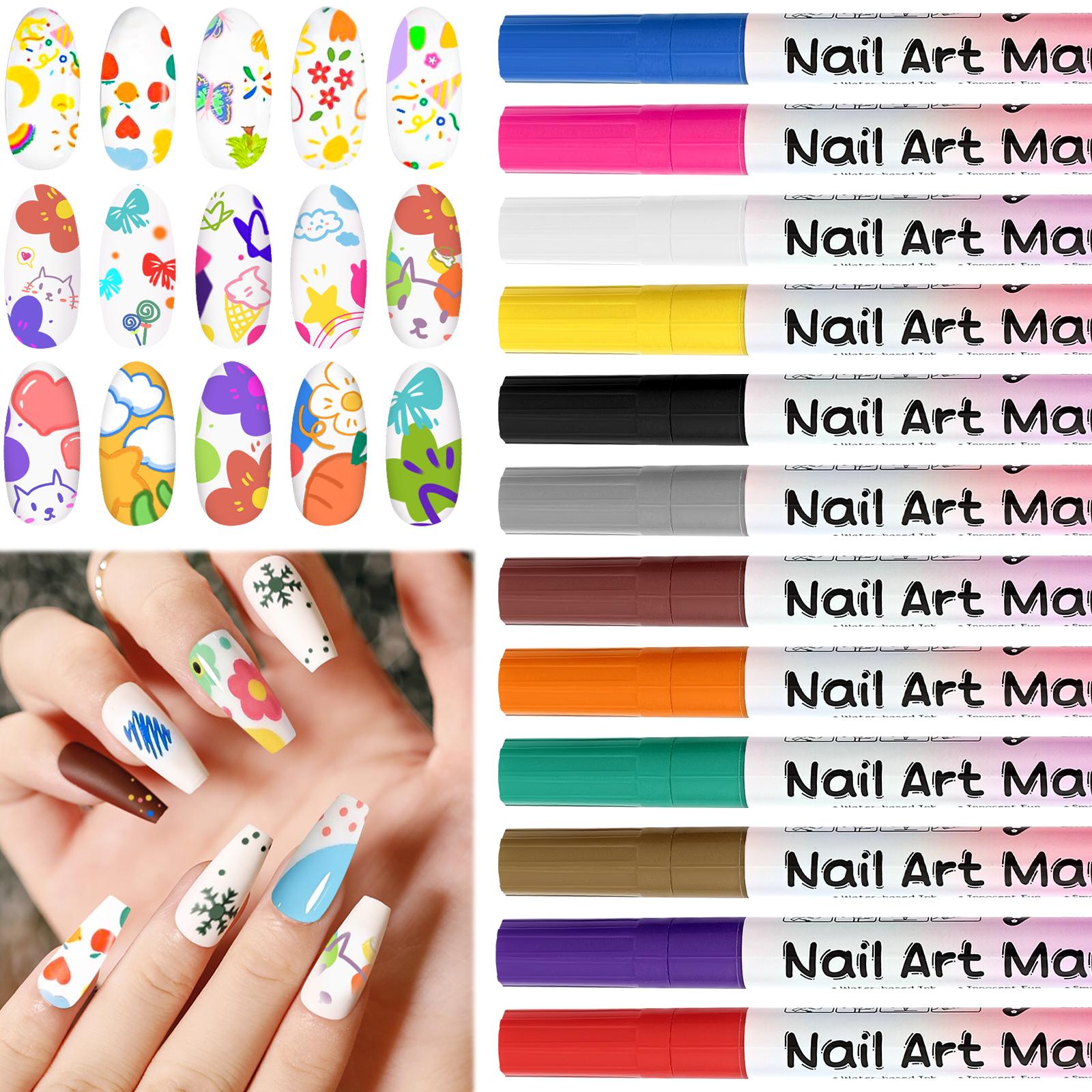 24/12 Colours Nail Art Pens Set Doodle Pen for DIY Nail Art Painting Tool Point Graffiti Dotting Pen for DIY Manicure Tools
24/12 Colours Nail Art Pens Set Doodle Pen for DIY Nail Art Painting Tool Point Graffiti Dotting Pen for DIY Manicure Tools