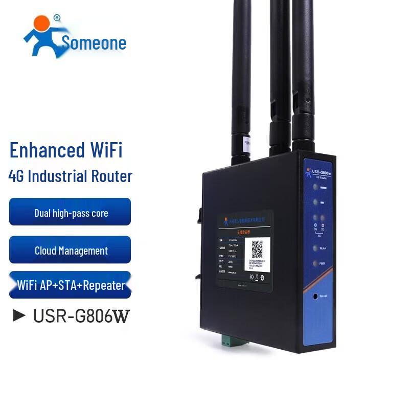 LonHand USR-G806 4G Промисловий бездротовий маршрутизатор
LonHand USR-G806 4G Промисловий бездротовий маршрутизатор