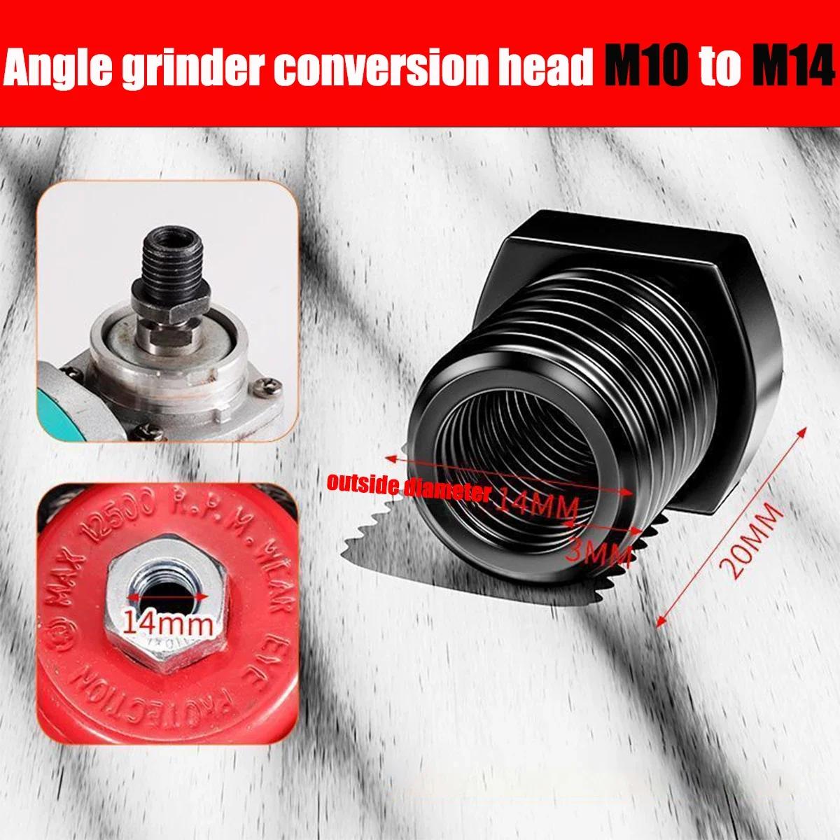 1pc Angle Grinder Attachment Adapter,M10 to M14/M16,Black Quick Change Polisher Interface Connector Practical Thread Converter
1pc Angle Grinder Attachment Adapter,M10 to M14/M16,Black Quick Change Polisher Interface Connector Practical Thread Converter
