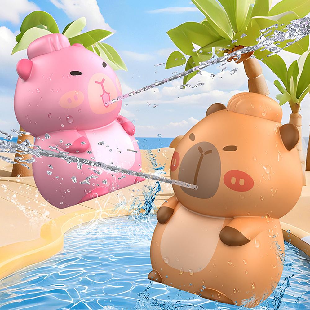 3pcs/set Long Range Capybara Bath Toy Press Type Capybara Water Fighting Toys Summer 1 set
3pcs/set Long Range Capybara Bath Toy Press Type Capybara Water Fighting Toys Summer 1 set
