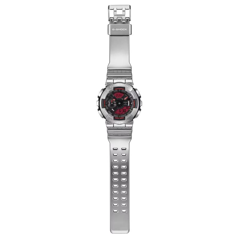 CASIO FINE METALLIC series 200 meters waterproof calendar world time Quartz silicone strap men s watch black dial GM-110YRA-8A
CASIO FINE METALLIC series 200 meters waterproof calendar world time Quartz silicone strap men s watch black dial GM-110YRA-8A