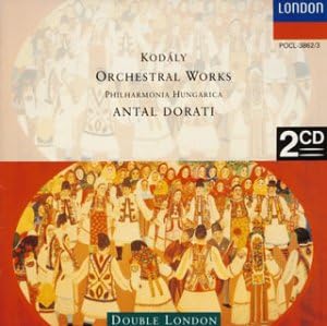 CD PHILHARMONIA HUNGARICA Kodaly Orchestral Music Collection POCL38623 poly dor 1995 Japan Classical Used
CD PHILHARMONIA HUNGARICA Kodaly Orchestral Music Collection POCL38623 poly dor 1995 Japan Classical Used