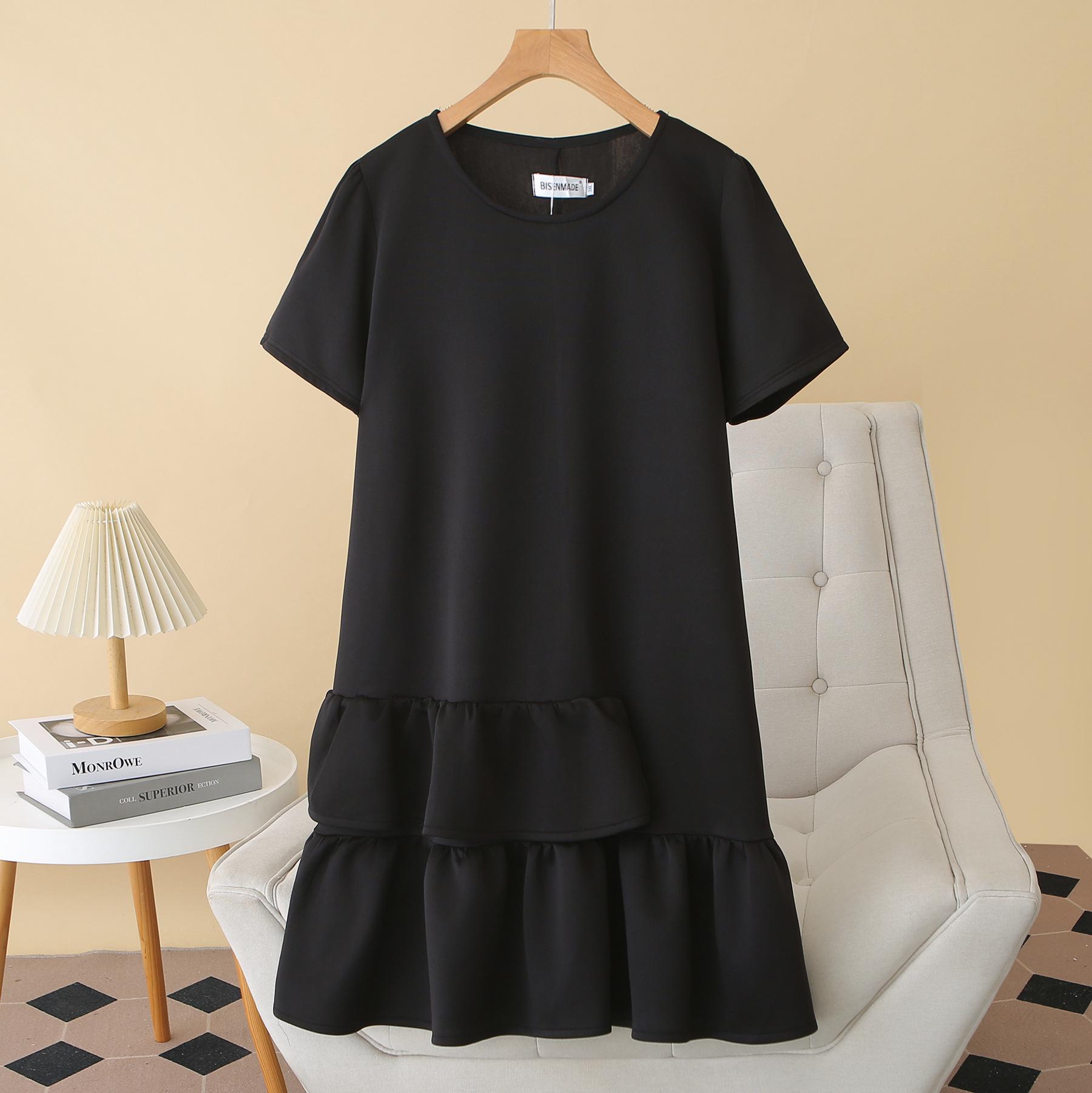 Plus Size Elegant Ruffle Skirt with Short Sleeves for Summer - Style 8831 3XL чорний
Plus Size Elegant Ruffle Skirt with Short Sleeves for Summer - Style 8831 3XL чорний