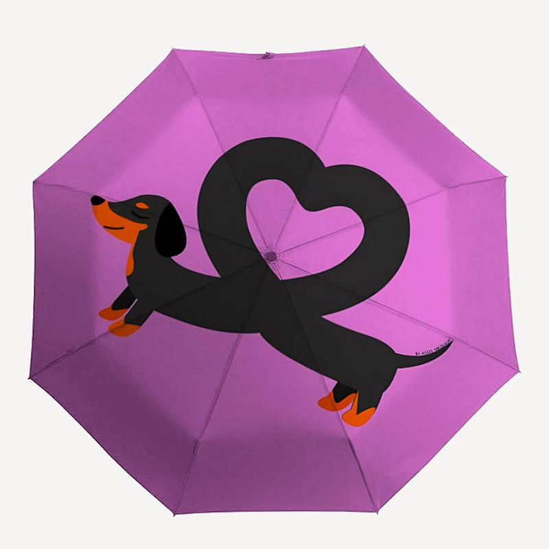 1pc Dachshund Heart Fashionable Automatic Opening/Closing Folding Umbrella with 8 Bones, Windproof Portable, Daily Use103
1pc Dachshund Heart Fashionable Automatic Opening/Closing Folding Umbrella with 8 Bones, Windproof Portable, Daily Use103