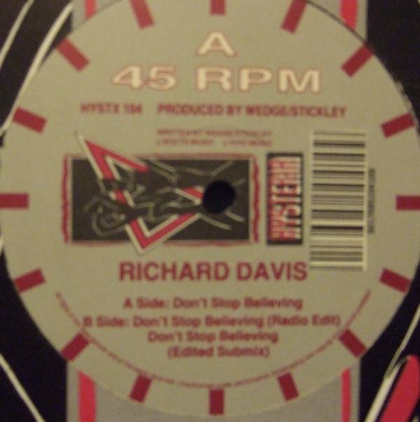 12inch Record RICHARD DAVIS - Don t Stop Believing HYSTX104 Hysteria UK Soul/Funk Used
12inch Record RICHARD DAVIS - Don t Stop Believing HYSTX104 Hysteria UK Soul/Funk Used