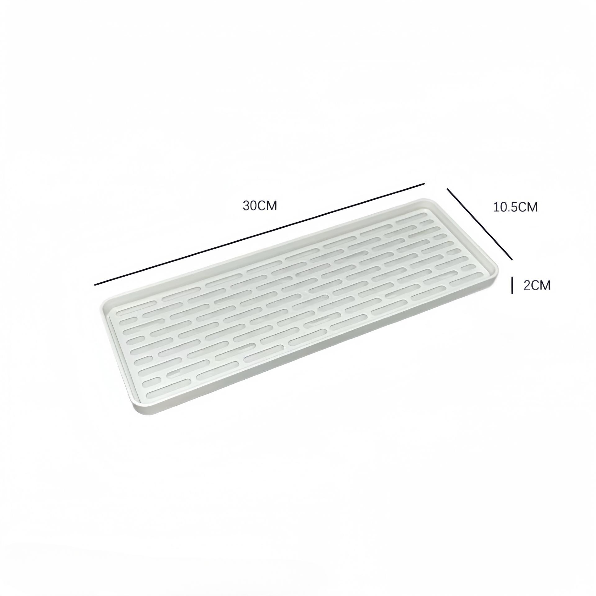 Двухслойный пластиковый поднос для сушки чайных чашек Бытовая сушилка и хранение кухонной посуды 30*10.5*2cm
Двухслойный пластиковый поднос для сушки чайных чашек Бытовая сушилка и хранение кухонной посуды 30*10.5*2cm