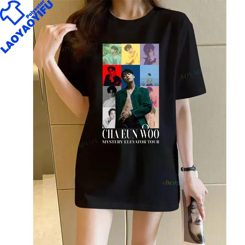 Cha Eun Woo Tshirts Y2k Clothes Womens Tshirt Graphic Korea Singer I Love Clothing Girlfriends Gift Kpop Top 4XL
Cha Eun Woo Tshirts Y2k Clothes Womens Tshirt Graphic Korea Singer I Love Clothing Girlfriends Gift Kpop Top 4XL