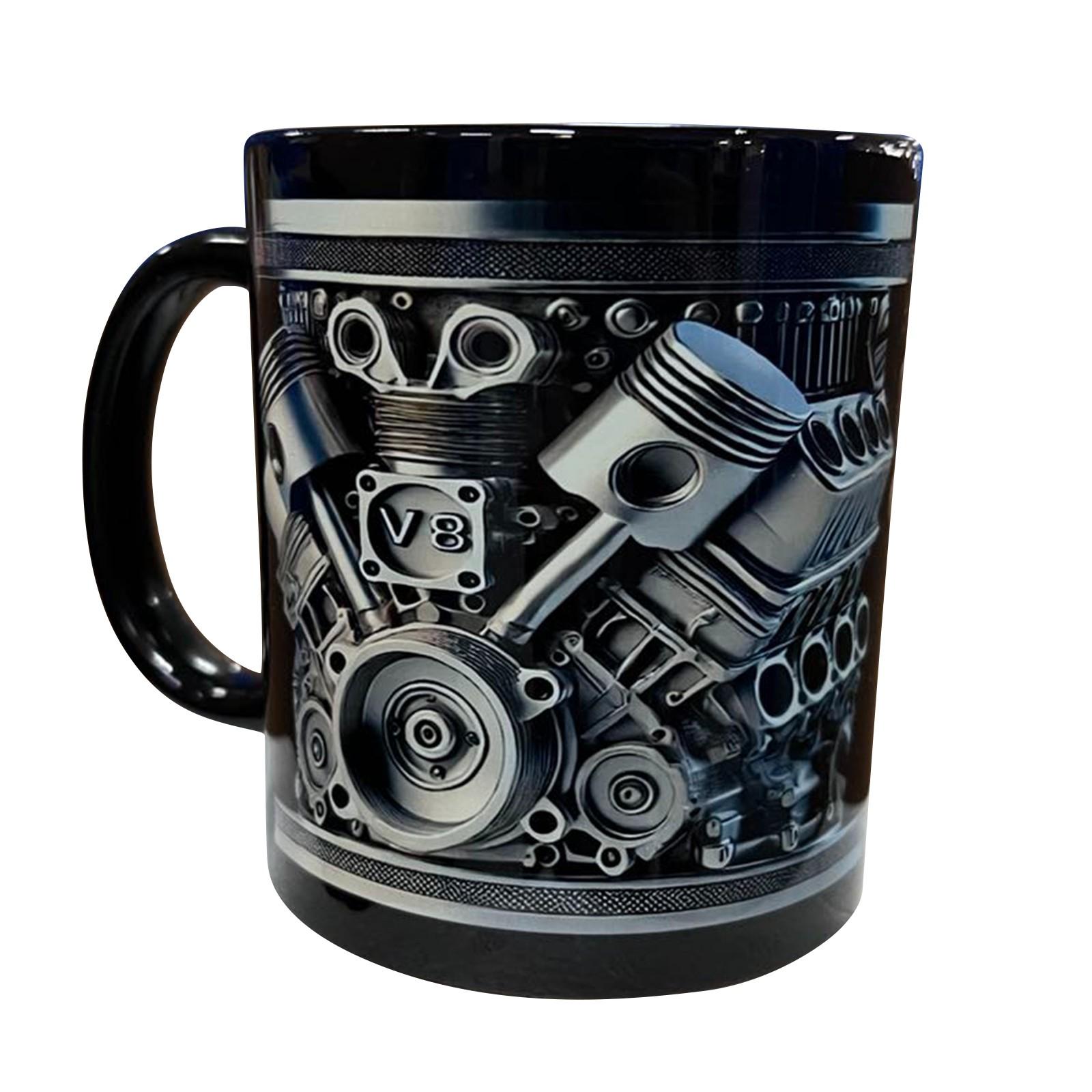 Personalized Stainless Steel Mug - V8 & V6 Engine Design Coffee Mugs,Bar decoration beer mug,Perfect Gift For Car Enthusiasts 201-300ml
Personalized Stainless Steel Mug - V8 & V6 Engine Design Coffee Mugs,Bar decoration beer mug,Perfect Gift For Car Enthusiasts 201-300ml