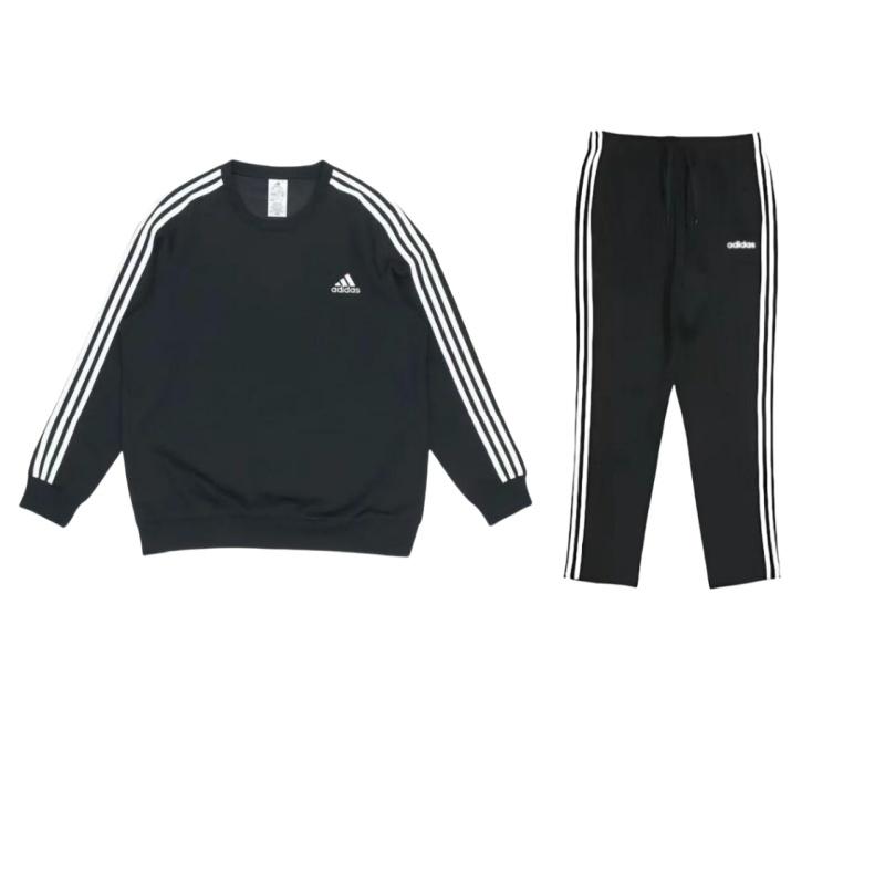 Adidas Striped Crew Neck Long Sleeve Top Comfortable Mid Waist Outdoor Long Pants Casual Sports Suit Unisex suit Black DU0456+-GK9106 XXL
Adidas Striped Crew Neck Long Sleeve Top Comfortable Mid Waist Outdoor Long Pants Casual Sports Suit Unisex suit Black DU0456+-GK9106 XXL