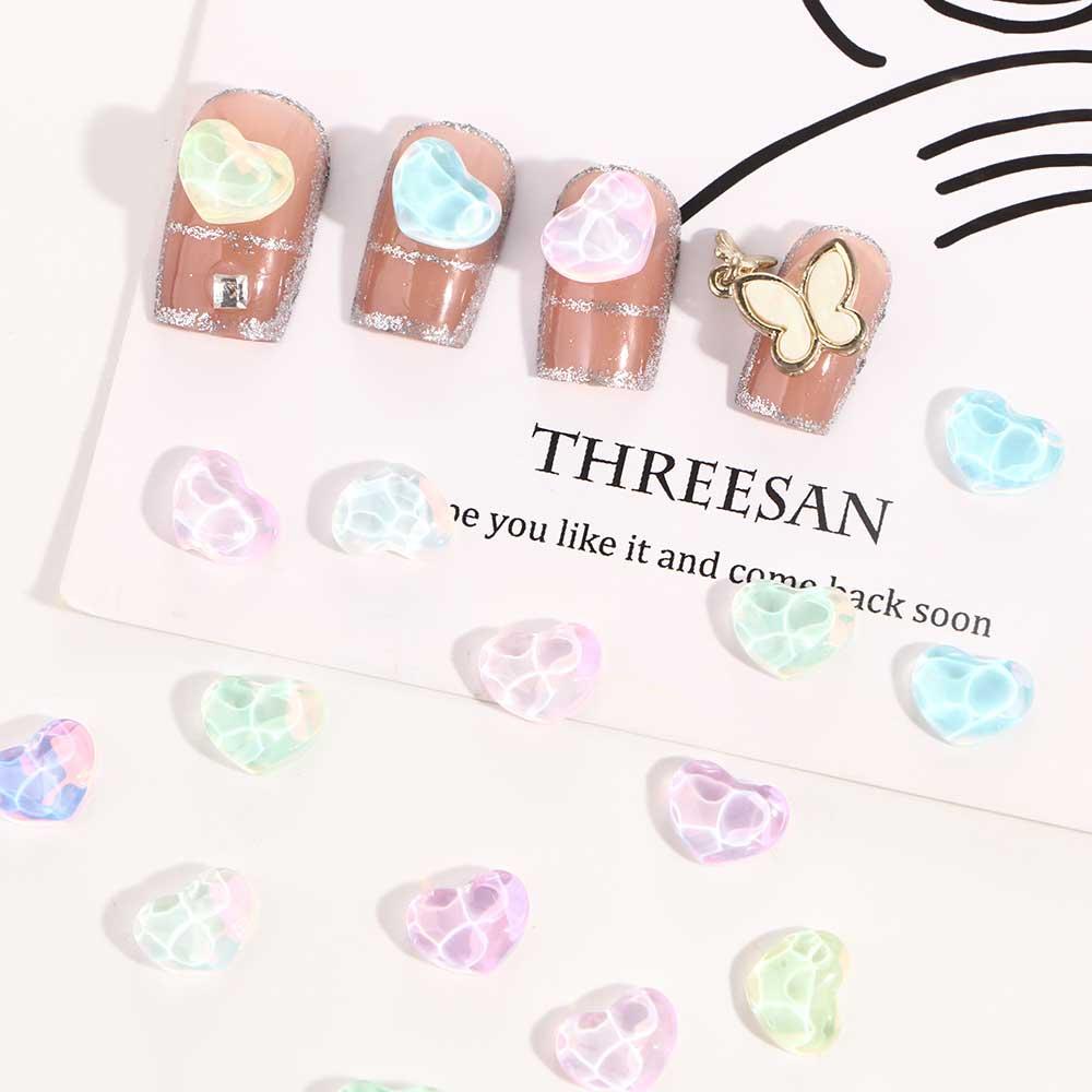 Heart Manicure Accessories Nail Jewelry Heart Nail Decorations 3D Nail Art Drills Nail Rhinestones
Heart Manicure Accessories Nail Jewelry Heart Nail Decorations 3D Nail Art Drills Nail Rhinestones