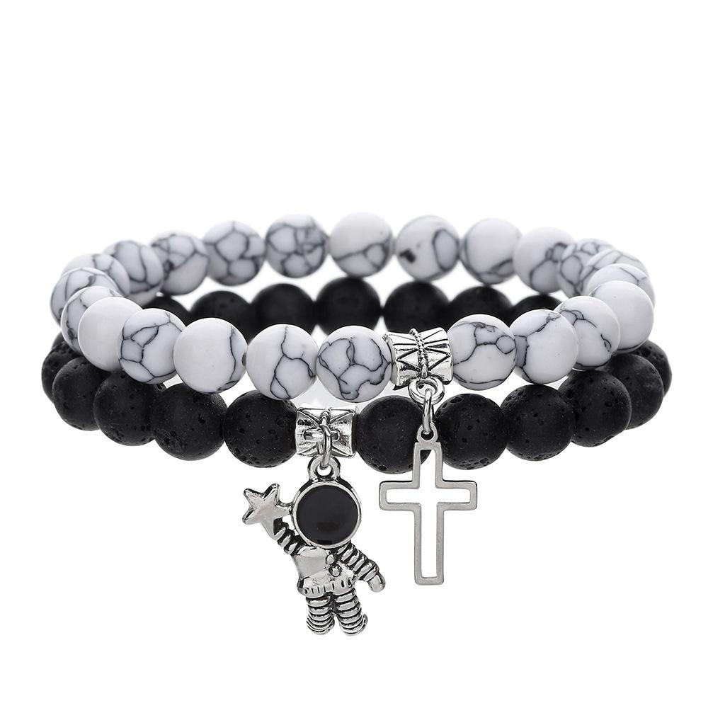 JYL TS Bracelet Natural Stone Couple Energy Balance & Mutual Attraction T389-Set
JYL TS Bracelet Natural Stone Couple Energy Balance & Mutual Attraction T389-Set
