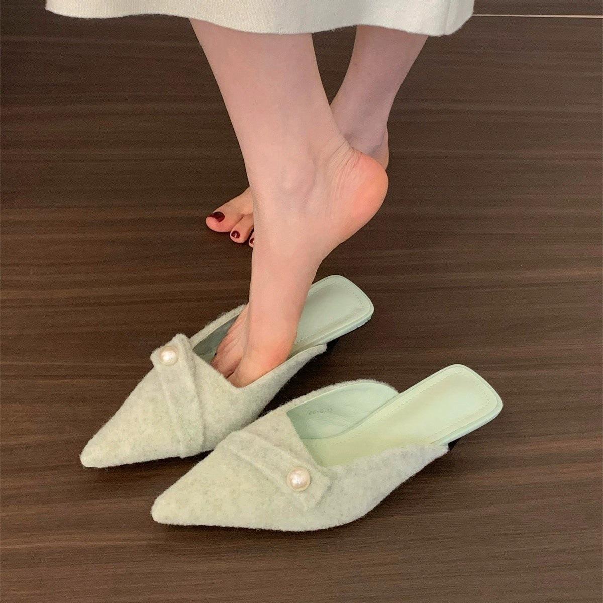 Грубый каблук французский темперамент маленькая ароматная сумка головка полутапочки женская обувь носить 2025 весна и лето остроносый головка полуподдержка одиночные туфли 40 зелёный
Грубый каблук французский темперамент маленькая ароматная сумка головка полутапочки женская обувь носить 2025 весна и лето остроносый головка полуподдержка одиночные туфли 40 зелёный