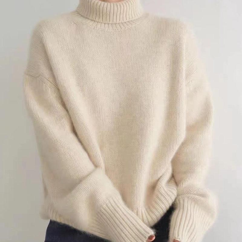 Autumn and Winter Thickened High Neck Women Loose Versatile Knitted Pullover Sweater Lazy Wind Bottoming Shirt Outside Wear Female S белый
Autumn and Winter Thickened High Neck Women Loose Versatile Knitted Pullover Sweater Lazy Wind Bottoming Shirt Outside Wear Female S белый