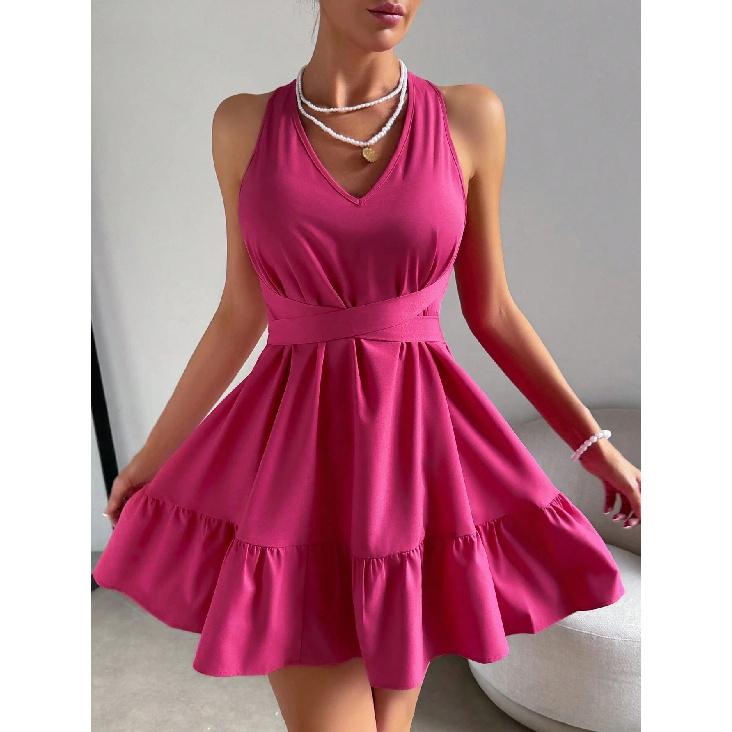 New Spring And Summer Vacation Daily Commuting Work Comfortable Sexy Elegant Women S Fashion Printed Dress XL рожевий червоний колір
New Spring And Summer Vacation Daily Commuting Work Comfortable Sexy Elegant Women S Fashion Printed Dress XL рожевий червоний колір