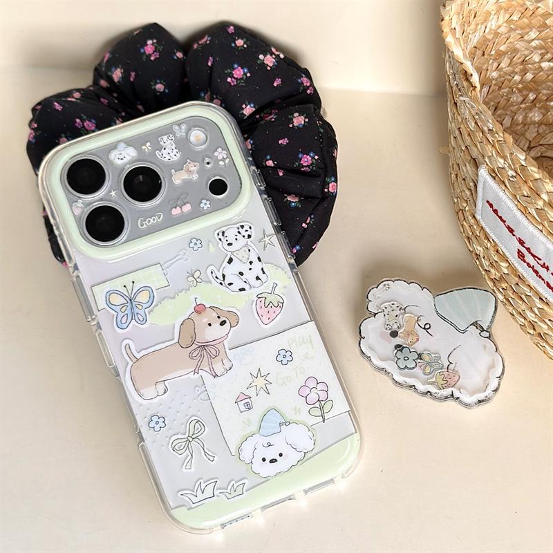 Spring Butterfly Dog Stand Case for iPhone 17/16 Pro Max/15 Pro - New Model iPhone 17 Pro Max
Spring Butterfly Dog Stand Case for iPhone 17/16 Pro Max/15 Pro - New Model iPhone 17 Pro Max