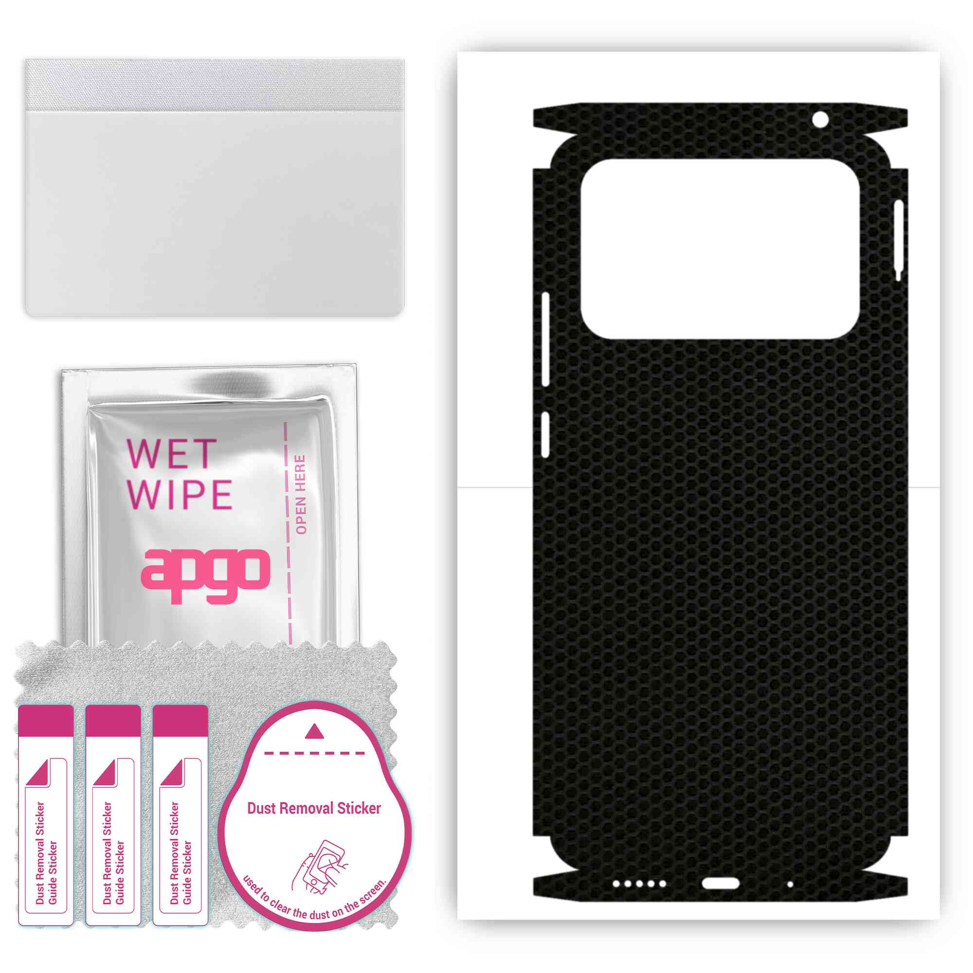 apgo Protective Skin Sticker for the back+sides compatible with Xiaomi Poco C40, Full Wrap Film, Foil, Vinyl - Pattern Matrix
apgo Protective Skin Sticker for the back+sides compatible with Xiaomi Poco C40, Full Wrap Film, Foil, Vinyl - Pattern Matrix