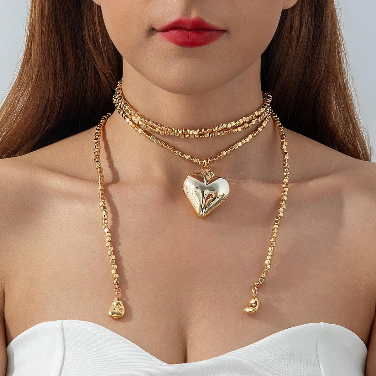 Ins Wind Diamond-encrusted Long Stacked Neck Chain CCB Special-shaped Pendant Necklace Accessories, Wearing Bead Necklace Women
Ins Wind Diamond-encrusted Long Stacked Neck Chain CCB Special-shaped Pendant Necklace Accessories, Wearing Bead Necklace Women
