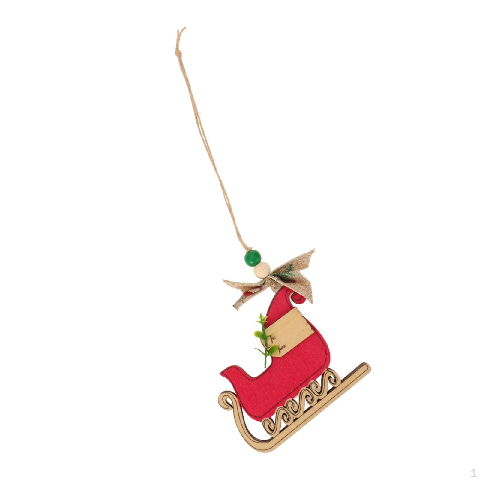 Рождественские подвесные украшения, украшение для дома, праздничный декор рождественской елки Sleigh
Рождественские подвесные украшения, украшение для дома, праздничный декор рождественской елки Sleigh