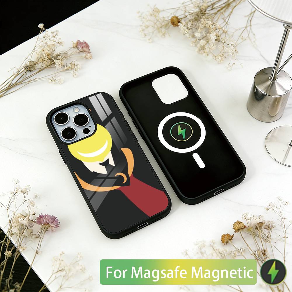 Koro-sensei Phone Case For iPhone17,16,15,14,13,12,11 Plus,Pro Magnetic with Magsafe Wireless Charging iPhone15ProMax
Koro-sensei Phone Case For iPhone17,16,15,14,13,12,11 Plus,Pro Magnetic with Magsafe Wireless Charging iPhone15ProMax