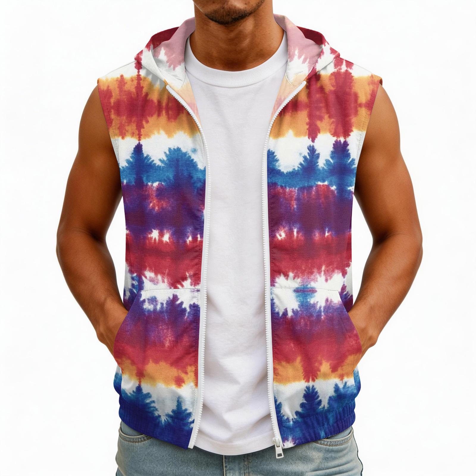 Men s Color Sleeveless Hooded Sun Top With Pockets XL жовтий
Men s Color Sleeveless Hooded Sun Top With Pockets XL жовтий