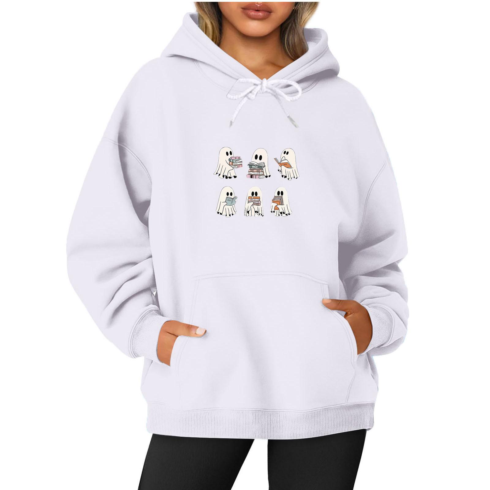 Женский топ с длинным рукавом с принтом, однотонная толстовка L белый
Женский топ с длинным рукавом с принтом, однотонная толстовка L белый