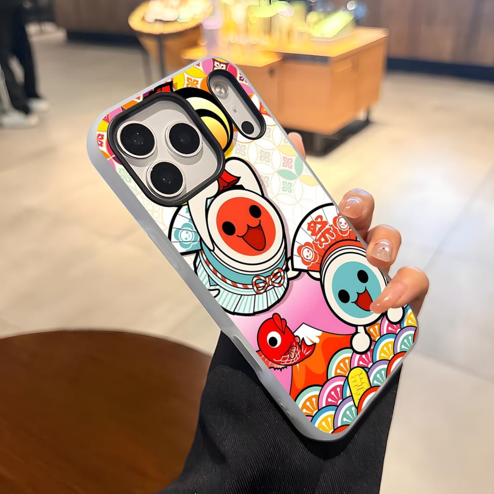 Taiko No Tatsujin Phone Case For IPhone 17 Air 16 E 15 14 Plus 13 12 11 Pro Max Jelly 2 In 1 Protective Case iPhone 16 Pro Max
Taiko No Tatsujin Phone Case For IPhone 17 Air 16 E 15 14 Plus 13 12 11 Pro Max Jelly 2 In 1 Protective Case iPhone 16 Pro Max