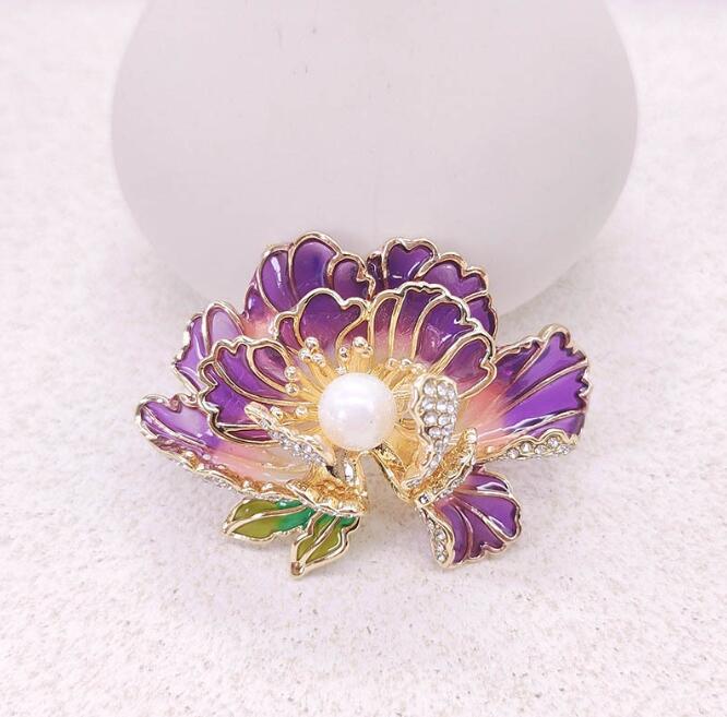 Fashion Chinese Style Enamel Peony Flower Brooches for Women Clothing Coat Party Accessries Gifts фіолетовий
Fashion Chinese Style Enamel Peony Flower Brooches for Women Clothing Coat Party Accessries Gifts фіолетовий