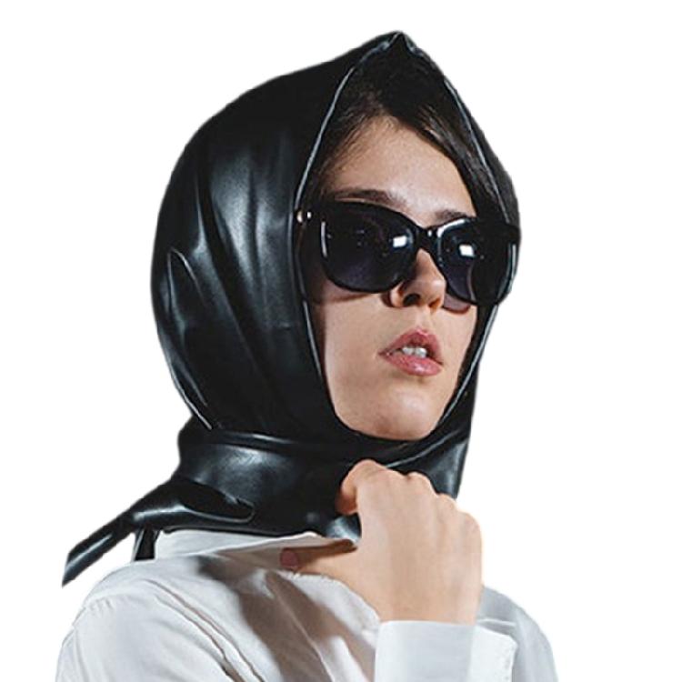 Faux Leather Triangular Scarf Women Headscarf Windproof Scarf Headwraps Bandana 1 чорний
Faux Leather Triangular Scarf Women Headscarf Windproof Scarf Headwraps Bandana 1 чорний