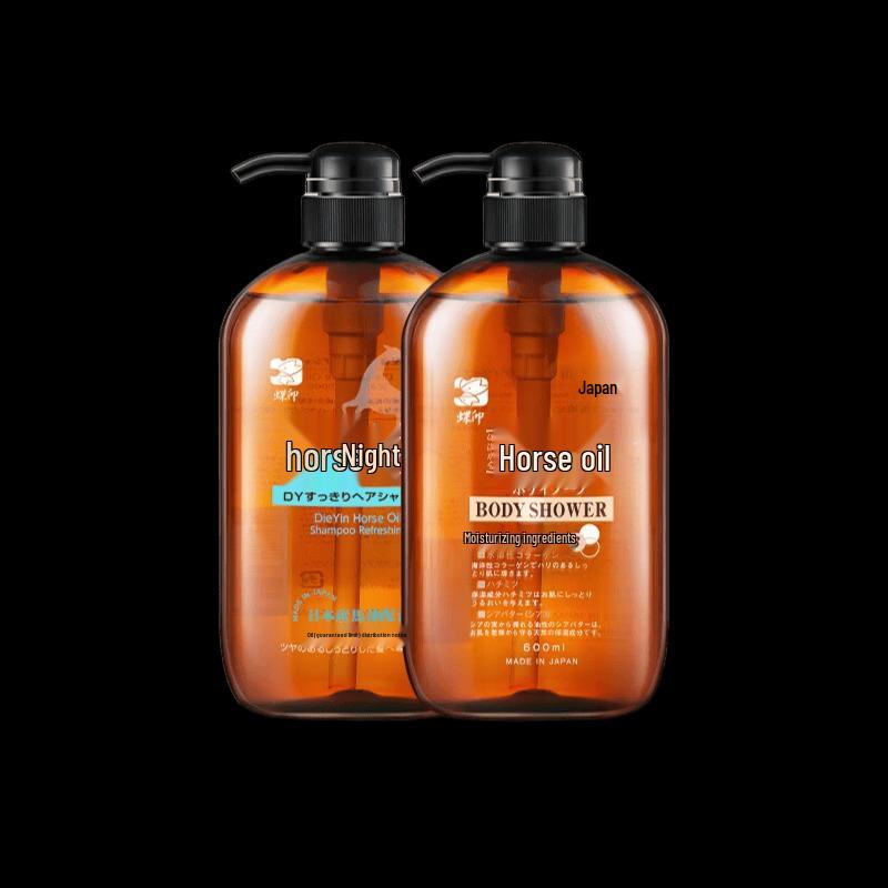 Dieyin Horse Oil Refreshing Shampoo & Moisturizing Shower Gel Set
Dieyin Horse Oil Refreshing Shampoo & Moisturizing Shower Gel Set