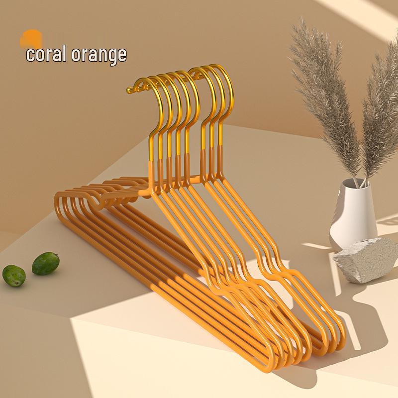 Tulip Series Non-Slip Gold Hook Hangers - No Shoulder Bumps, Seamless, Dip-Coated for Household Use
Tulip Series Non-Slip Gold Hook Hangers - No Shoulder Bumps, Seamless, Dip-Coated for Household Use